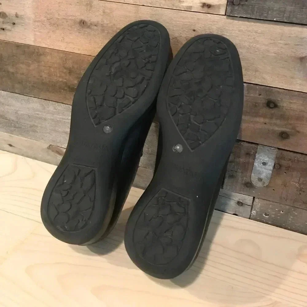 Aquatalia by Marvin K Italian Leather Wedged Flats